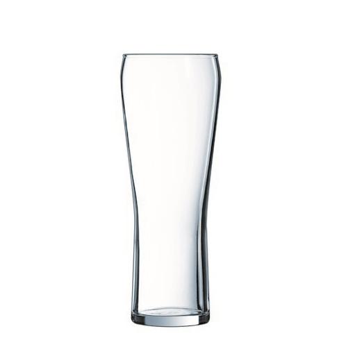 Beer Glass 425ml Certified Tempered Nucleated Edge Arcoroc Qcc Hospitality Supplies