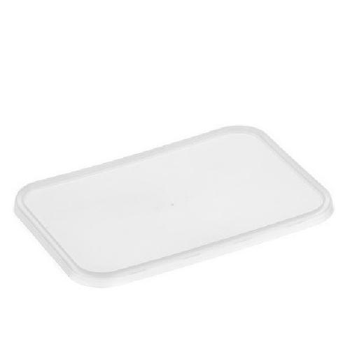 LID PLASTIC RECT NATURAL FOR TAKEAWAY CONTAINERS GENFAC (CT500) - QCC ...