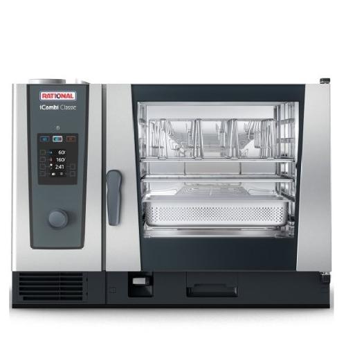 COMBI OVEN 6 X GN 2/1 TRAY ELECTRIC 24.2KW 3PH ICOMBI CLASSIC RATIONAL ...